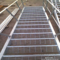 Heiß getauchte verzinkte Stahlstange Gitter Treppenlauf